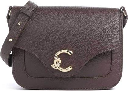 ΓΥΝΑΙΚΕΙΑ ΤΣΑΝΤΑ CROSSBODY ''C-ME'' - E1SSL-150101 ΚΑΦΕ COCCINELLE