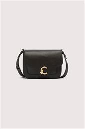 ΓΥΝΑΙΚΕΙΑ ΤΣΑΝΤΑ CROSSBODY ''C-ME'' - E1SSL-150101 ΜΑΥΡΟ COCCINELLE
