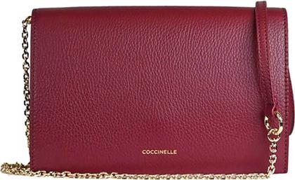 ΓΥΝΑΙΚΕΙΑ ΤΣΑΝΤΑ CROSSBODY ''DANDY'' - E5S00-550201 ΜΠΟΡΝΤΟ COCCINELLE