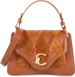 ΓΥΝΑΙΚΕΙΑ ΤΣΑΝΤΑ CROSSBODY ΜΕ ALL-OVER PRINT ''C-ME'' - E1T1S-180201 ΤΑΜΠΑ COCCINELLE