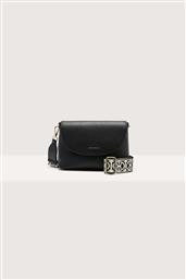 ΓΥΝΑΙΚΕΙΑ ΤΣΑΝΤΑ CROSSBODY ''PAULINA'' - E5S8F-590101 ΜΑΥΡΟ COCCINELLE