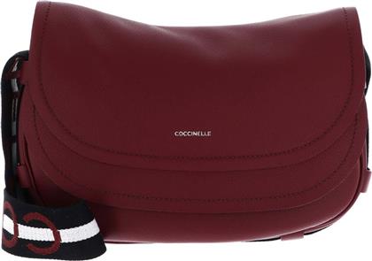 ΓΥΝΑΙΚΕΙΑ ΤΣΑΝΤΑ CROSSBODY ''RAQUEL MEDIUM'' - E1SQ0-150201 ΜΠΟΡΝΤΟ COCCINELLE