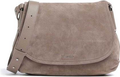 ΓΥΝΑΙΚΕΙΑ ΤΣΑΝΤΑ CROSSBODY ''REBEKKA'' - E1T96-150101 ΜΠΕΖ COCCINELLE