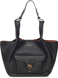 ΓΥΝΑΙΚΕΙΑ ΤΣΑΝΤΑ SHOPPER ''BEAT'' - E1TDP-110201 ΜΑΥΡΟ COCCINELLE