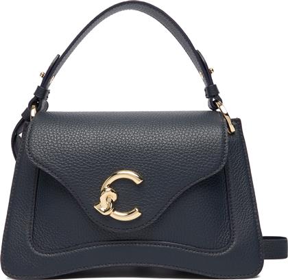 ΤΣΑΝΤΑ SSL C-ME E1 SSL 18 02 01 ΣΚΟΥΡΟ ΜΠΛΕ COCCINELLE