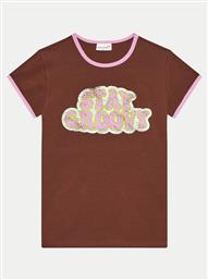T-SHIRT WC4143201HGJ ΚΑΦΕ REGULAR FIT COCCODRILLO