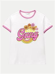 T-SHIRT WC4143201HGK ΛΕΥΚΟ REGULAR FIT COCCODRILLO