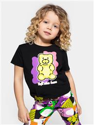 T-SHIRT WC4143201JPK ΜΑΥΡΟ REGULAR FIT COCCODRILLO