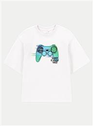 T-SHIRT WC4143202GBK ΛΕΥΚΟ REGULAR FIT COCCODRILLO