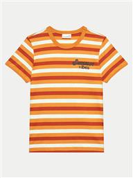 T-SHIRT WC4143203HBJ ΠΟΡΤΟΚΑΛΙ REGULAR FIT COCCODRILLO