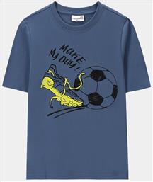 T-SHIRT WC4143212VBA ΜΠΛΕ REGULAR FIT COCCODRILLO