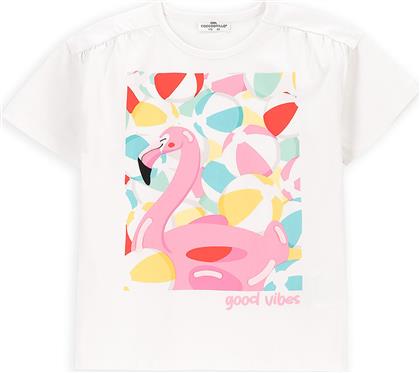 T-SHIRT WC5143202HGK ΛΕΥΚΟ REGULAR FIT COCCODRILLO