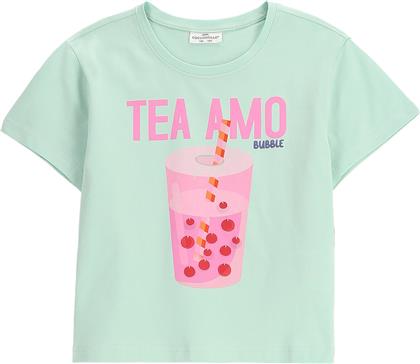 T-SHIRT WC5143203HGJ ΠΡΑΣΙΝΟ REGULAR FIT COCCODRILLO