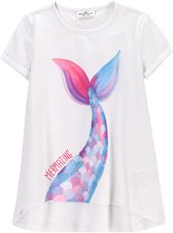 T-SHIRT WC5143203IGK ΛΕΥΚΟ REGULAR FIT COCCODRILLO