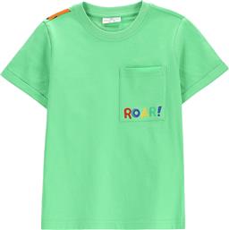 T-SHIRT WC5143205TBK ΠΡΑΣΙΝΟ REGULAR FIT COCCODRILLO