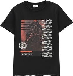 T-SHIRT WC5143205WBJ ΜΑΥΡΟ REGULAR FIT COCCODRILLO