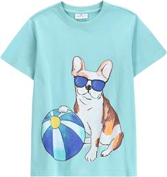 T-SHIRT WC5143212VBC ΓΑΛΑΖΙΟ REGULAR FIT COCCODRILLO