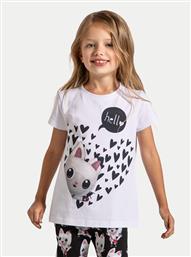 T-SHIRT ZC4143201LGD ΛΕΥΚΟ REGULAR FIT COCCODRILLO