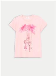 T-SHIRT ZC4143201VGA ΡΟΖ REGULAR FIT COCCODRILLO