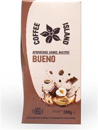 ΚΑΦΕΣ ΦΙΛΤΡΟΥ BUENO (200G) COFFEE ISLAND