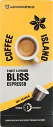 ΚΑΨΟΥΛΕΣ ΚΑΦΕ ESPRESSO BLISS 10X5.2G COFFEE ISLAND