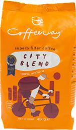ΚΑΦΕΣ ΦΙΛΤΡΟΥ CITY BLEND COFFEEWAY (450 G) COFFEE WAY