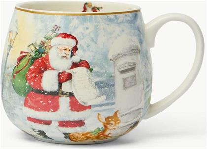 ΧΡΙΣΤΟΥΓΕΝΝΙΑΤΙΚΗ ΠΟΡΣΕΛΑΝΙΝΗ ΚΟΥΠΑ ΣΕ ΣΥΣΚΕΥΑΣΙΑ ΔΩΡΟΥ 10 X 8,5 CM - 006804040 ΛΕΥΚΟ COINCASA