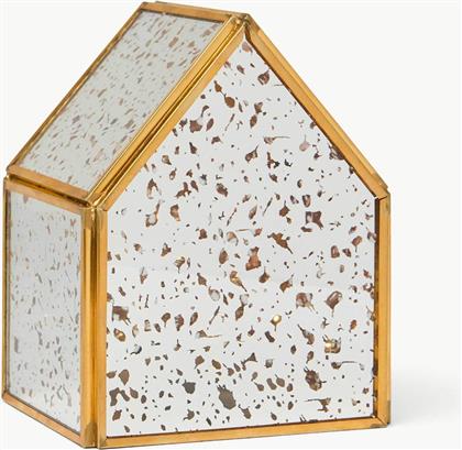 ΧΡΙΣΤΟΥΓΕΝΝΙΑΤΙΚΟ ΔΙΑΚΟΣΜΗΤΙΚΟ ΓΥΑΛΙΝΟ ΣΠΙΤΑΚΙ ΜΕ ΦΩΤΙΣΜΟ - 006804327 ΧΡΥΣΟ COINCASA