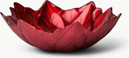 ΧΡΙΣΤΟΥΓΕΝΝΙΑΤΙΚΟ ΓΥΑΛΙΝΟ ΜΠΟΛ ΣΕ ΣΧΗΜΑ ΑΣΤΕΡΙΟΥ 20 CM - 006805081 ΚΟΚΚΙΝΟ COINCASA