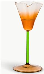 ΔΙΑΚΟΣΜΗΤΙΚΟ ΓΥΑΛΙΝΟ ΚΗΡΟΠΗΓΙΟ ΣΕ ΣΧΕΔΙΟ ΠΟΤΗΡΙΟΥ 39 CM - 007493153 ΠΟΡΤΟΚΑΛΙ COINCASA