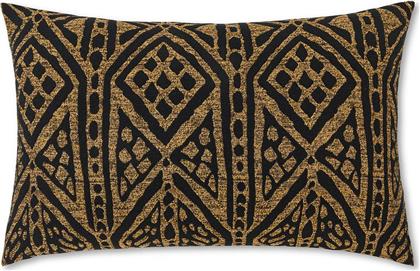 ΔΙΑΚΟΣΜΗΤΙΚΟ ΜΑΞΙΛΑΡΙ ΜΕ AFRICAN JACQUARD MOTIF 35 X 55 CM - 007374583 ΜΑΥΡΟ COINCASA
