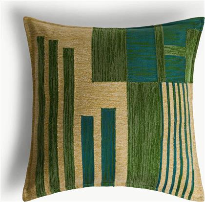 ΔΙΑΚΟΣΜΗΤΙΚΟ ΜΑΞΙΛΑΡΙ ΜΕ ΓΕΩΜΕΤΡΙΚΟ ΣΧΕΔΙΟ 45 X 45 CM - 007494266 ΠΡΑΣΙΝΟ COINCASA