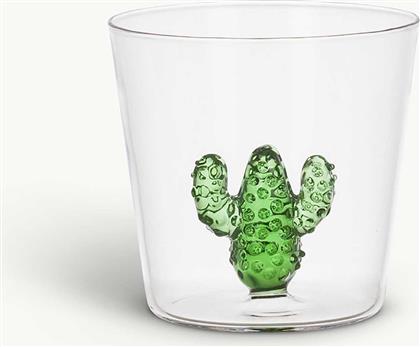 ΓΥΑΛΙΝΟ ΠΟΤΗΡΙ ΜΕ ΛΕΠΤΟΜΕΡΕΙΑ CACTUS 8 X 8,5 CM - 007475935 ΔΙΑΦΑΝΟ COINCASA
