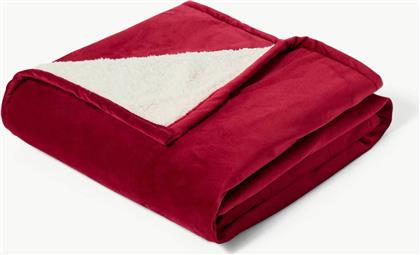 ΚΟΥΒΕΡΤΑ ΜΟΝΗ SHERPA 160 X 130 CM - 006803204 ΚΟΚΚΙΝΟ COINCASA