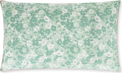 ΜΑΞΙΛΑΡΟΘΗΚΗ ΜΕ FLORAL PRINT ΒΑΜΒΑΚΕΡΗ 80 X 50 CM - 007372710 ΠΡΑΣΙΝΟ COINCASA