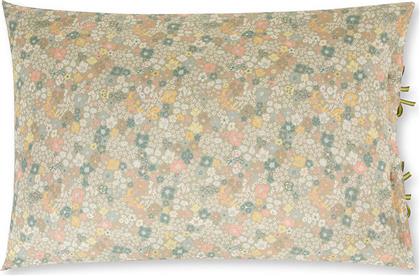 ΜΑΞΙΛΑΡΟΘΗΚΗ ΒΑΜΒΑΚΕΡΗ ΜΕ ΠΟΛΥΧΡΩΜΟ FLORAL PRINT 80 X 50 CM - 007373075 ΠΟΛΥΧΡΩΜΟ COINCASA