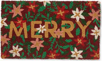 ΠΑΤΑΚΙ ΕΙΣΟΔΟΥ ΜΕ CHRISTMAS PRINT 73 X 43 CM - 006803082 ΜΠΟΡΝΤΟ COINCASA