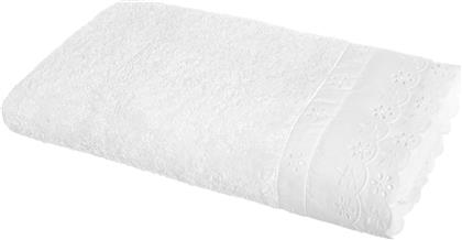 ΠΕΤΣΕΤΑ ΧΕΡΙΩΝ ΜΕ ΔΑΝΤΕΛΑ ''PORTOFINO'' 30 X 30 CM - 006676631 ΛΕΥΚΟ COINCASA