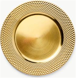 ΠΛΑΣΤΙΚΟ ΠΙΑΤΟ ΜΕ HAMMERED RIM 33 CM - 006803503 ΧΡΥΣΟ COINCASA