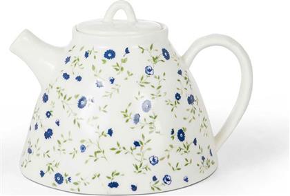 ΠΟΡΣΕΛΑΝΙΝΗ ΤΣΑΓΙΕΡΑ ΜΕ FLOWER MOTIF 16 X 16 CM - 007368906 ΛΕΥΚΟ COINCASA