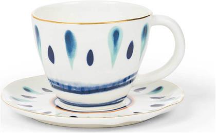 ΠΟΡΣΕΛΑΝΙΝΟ ΦΛΙΤΖΑΝΙ ΚΑΦΕ ΜΕ ΠΙΑΤΑΚΙ ''BE UNIQUE'' 8,5 X 10 CM - 007459776 ΛΕΥΚΟ COINCASA