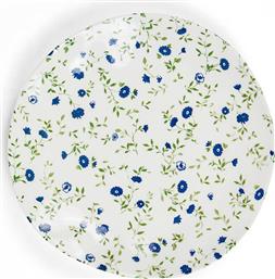 ΠΟΡΣΕΛΑΝΙΝΟ ΠΙΑΤΟ ΦΑΓΗΤΟΥ ΜΕ FLOWER MOTIF 26 CM - 007368883 ΛΕΥΚΟ COINCASA