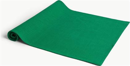 ΡΑΝΕΡ ΒΑΜΒΑΚΕΡΟ ΜΟΝΟΧΡΩΜΟ 45 X 140 CM - 007475467 ΠΡΑΣΙΝΟ COINCASA