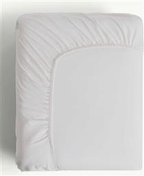 ΣΕΝΤΟΝΙ ΔΙΠΛΟ ΜΕ ΛΑΣΤΙΧΟ ΜΟΝΟΧΡΩΜΟ 200 X 160 + 25 CM - 007499944 ΛΕΥΚΟ COINCASA