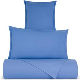 ΣΕΝΤΟΝΙ ΔΙΠΛΟ ΜΟΝΟΧΡΩΜΟ 220 X 240 CM ''ZEFIRO'' - 007404267 ΜΠΛΕ COINCASA