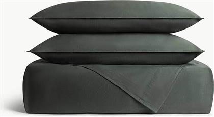 ΣΕΝΤΟΝΙ ΔΙΠΛΟ ΜΟΝΟΧΡΩΜΟ 280 X 240 CM - 006803158 ΠΡΑΣΙΝΟ ΣΚΟΥΡΟ COINCASA