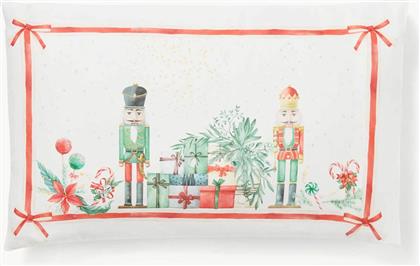 ΣΕΤ ΜΑΞΙΛΑΡΟΘΗΚΕΣ ΜΕ ΧΡΙΣΤΟΥΓΕΝΝΙΑΤΙΚΗ ΕΚΤΥΠΩΣΗ ''TESSITURE RANDI'' (2 ΤΕΜΑΧΙΑ) - 006803220 ΛΕΥΚΟ COINCASA