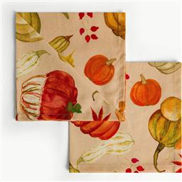 ΣΕΤ ΠΕΤΣΕΤΕΣ ΚΟΥΖΙΝΑΣ ΜΕ ΤΥΠΩΜΑ ΚΟΛΟΚΥΘΑΣ 42 X 42 CM ''PANAMA'' (2 ΤΕΜΑΧΙΑ) - 007493206 ΜΠΕΖ COINCASA