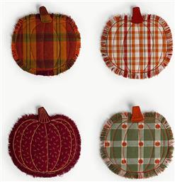 ΣΕΤ ΠΙΑΣΤΡΕΣ ΚΟΥΖΙΝΑΣ ΣΕ ΣΧΗΜΑ ΚΟΛΟΚΥΘΑΣ (4 ΤΕΜΑΧΙΑ) - 007493052 ΠΟΛΥΧΡΩΜΟ COINCASA