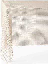 ΤΡΑΠΕΖΟΜΑΝΤΗΛΟ ΜΕ ΔΙΑΤΡΗΤΟ ΣΧΕΔΙΟ 140 X 140 CM - 006801846 ΚΙΤΡΙΝΟ ΩΧΡΑ COINCASA